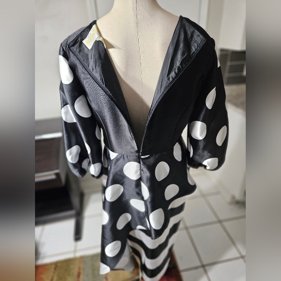 Dresses by Nubiano Amazing Polka-dot Dress Size 12 - Picture 4 of 8